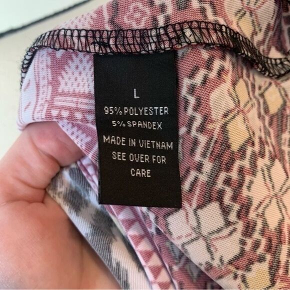 Alyx Sleeveless Tank Geometric Design Pink Orange Spring - Picture 5 of 8